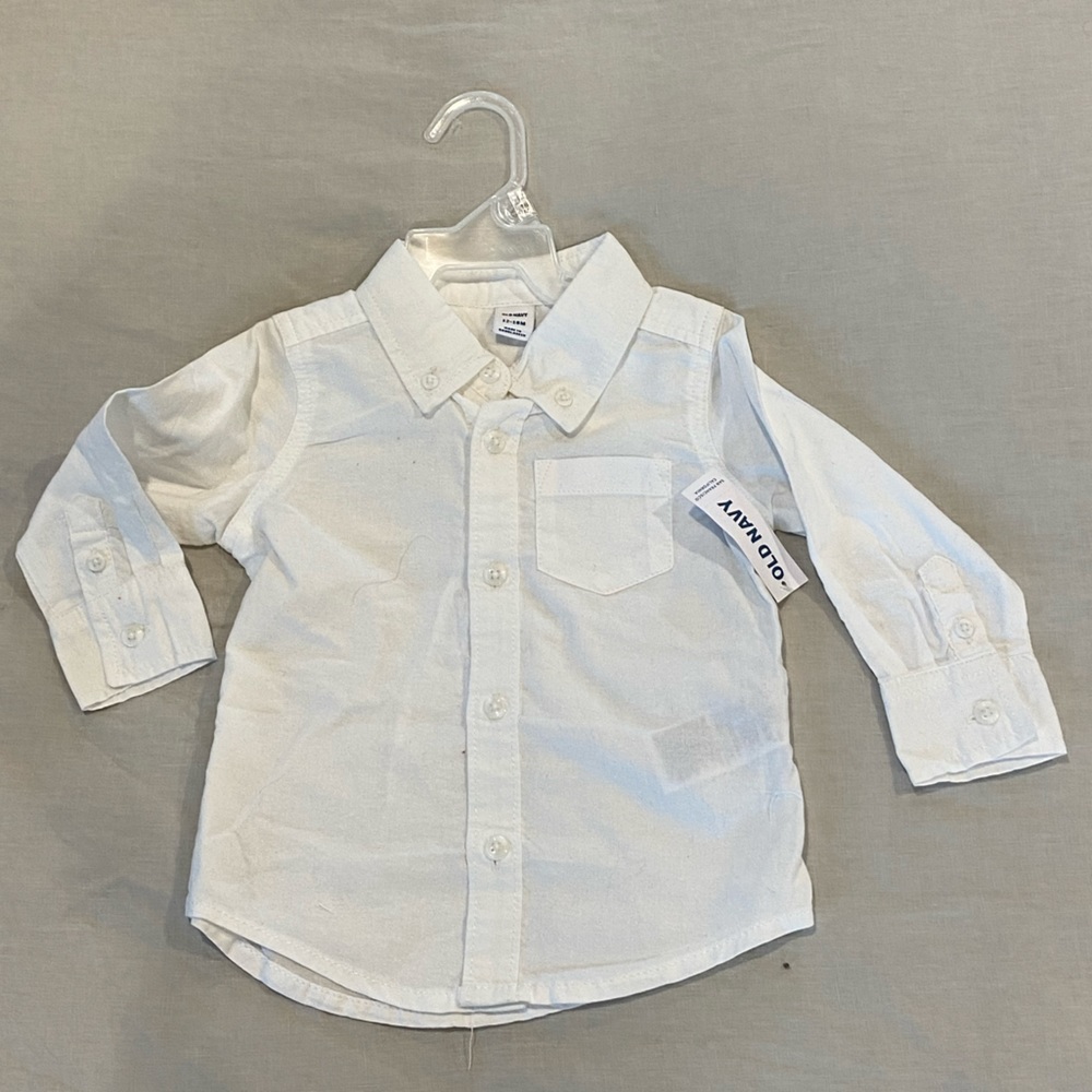 White button down shirt